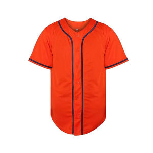 Camiseta de Béisbol de Talla Grande, Transpirable, Personalizada, de Calidad Profesional, a Bajo Precio, 100% Poliéster, Venta Directa de Fábrica, Servicio OEM - Product Image 1