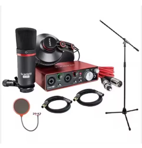 Brand New Focusrites Scarletts Studio 2nd Gen USB Audio Interface and Recording Bundle - Product Image 1