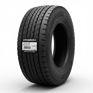 Grande remise 275/80R22.5 Pneus pour semi-remorque Modèle de bande de roulement profond adapté aux applications routières et régionales en toutes saisons - Product Image 6