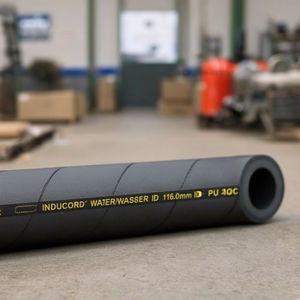 40m Industrial Rubber <b>Hose</b> Inducord L 102mm ID 116.0mm OD PU 40mm - Product Image 2