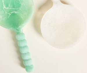 Servidor de Ensalada Decorativo Hecho a Mano de Resina, Ecológico, para Uso en el Hogar y la Cocina, Colorido, con Mango Largo, Brillante y de Lujo, Saniya - Product Image 4