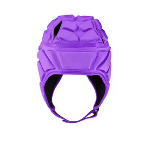 Casques de rugby rembourrés solides personnalisables en gros, casques souples personnalisés, casques de football pour enfants et jeunes - Product Image 4