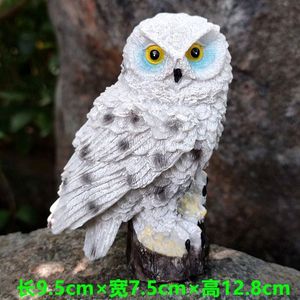 Figurine décorative de sculpture de hibou de qualité supérieure et modèle de décor à la maison - Product Image 2