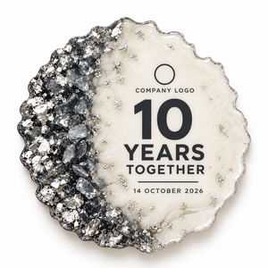Custom Company Logo Epoxy Resin <b>Fridge</b> <b>Magnet</b> Corporate Anniversary Gifts Employee Customer Keepsake Six Colors <b>for</b> Event Favors - Product Image 5