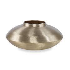 Pot de fleur design impressionnant pour la maison et l'hôtel couleur or forme ronde en métal fleur de table pots décoratifs accessoires de décoration pour la maison - Product Image 3