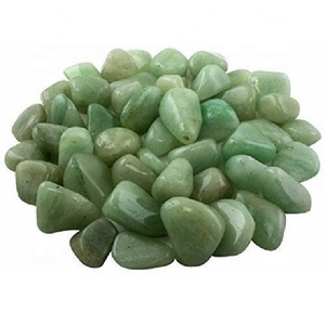 Aventurine verte pierre dégringolée cristal naturel Agate pierre précieuse sculptée Reiki Chakra guérison en vrac gros galet pour spirituel - Product Image 2