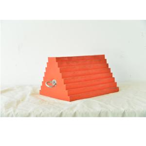 Bloc-roues industriel haute performance et durable pour carport et stationnement, avec fond creux, en caoutchouc, et fonction de barrière routière - Product Image 4