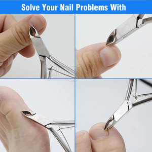 Pince à cuticules en acier inoxydable, prix de gros, pince à cuticules professionnelle - Product Image 4