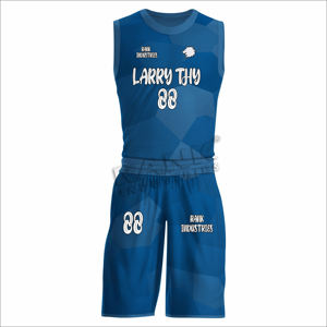 Uniforme de basket-ball sans manches en polyester 100% nouveau style uniforme de basket-ball de sport à vendre - Product Image 2