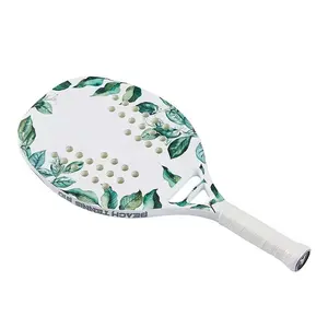 비치 테니스 라켓 탄소 섬유 소프트 페이스 테니스 패들 라켓