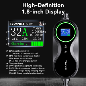 Cargador de Coche Eléctrico TAYNIU 32A 7KW 3.5KW 16A Cable de 5M con Bolsa TIPO 2 Estación de Carga Portátil para Vehículos Eléctricos EVSE - Product Image 2