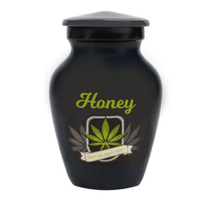 Urna de cremación de Metal personalizada para cenizas, urnas de diseño de interior, los mejores productos funerarios, Mini suministros al por mayor - Product Image 1