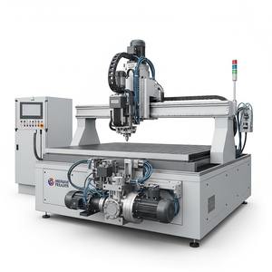 เครื่องตัดวอเตอร์เจ็ท CNC 3 มิติ ความแม่นยำสูง แบบหลายแกน สำหรับตัดวัสดุเย็น เช่น โลหะ พลาสติก วัสดุผสม สำหรับงานอุตสาหกรรม - Product Image 5