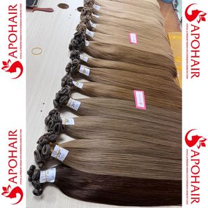 วิกผมรัสเซียสำหรับต่อผมทำจากเส้นด้ายอัจฉริยะแบบบางมองไม่เห็นสองชั้นมาใหม่สามารถตัดแบบธรรมชาติได้ - Product Image 6