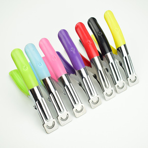 Coupe-ongles professionnel en acier inoxydable de grande taille, à bord droit, avec lime à ongles - Product Image 2
