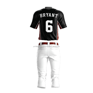Tenues de sport 2026, nouveau design, haute qualité, 100% polyester, ensembles de baseball et de softball, séchage rapide pour hommes et femmes - Product Image 6