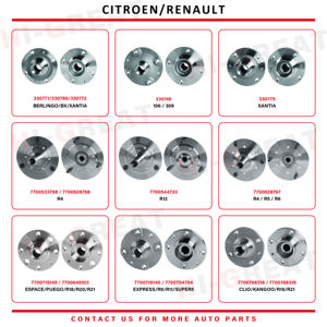 Cojinete de unidad de cubo de rueda R166.03 para <span class=keywords><strong>Peugeot</strong></span> 207 <span class=keywords><strong>208</strong></span> 301 Citroen C2 C3 C4 con eje delantero de sensor ABS integrado - Product Image 4
