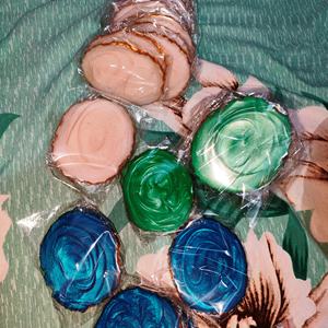 Juego de posavasos de resina de mármol blanco y verde de madera de gran venta Color personalizado y estilo clásico natural hecho en La India - Product Image 3