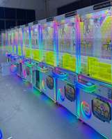 Machine de jeu d'arcade à griffes en métal à commande intelligente avec interface anglaise pour les points de vente au détail