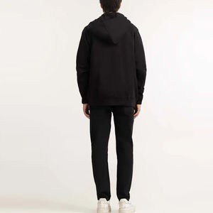 2025 Best-seller Sweat à capuche zippé pour hommes 100% coton Haute qualité Prix bas Prix de gros Personnalisable OEM Design pour l'hiver - Product Image 3