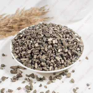 Pirita en Trozos al por Mayor, 1 kg, Mini Trozos Pulidos, Cristales Naturales Curativos para Decoración, Meditación y Arte - Product Image 1