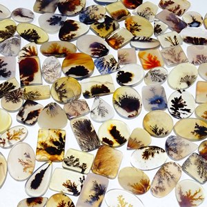Shazar หินโมรา dendritic อัญมณี Cabochon หินอัญมณีรูปทรงผสมขายส่งและอัญมณีดีสำหรับใช้ทำเครื่องประดับ - Product Image 2