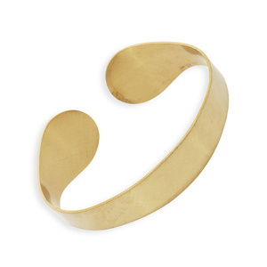 CUCOCUCA YXQ B43 Bracciale in acciaio inossidabile spazzolato dorato Elegante bracciale alla moda dal design semplice per l'eleganza quotidiana - Product Image 1