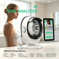 Alat Analisa Kulit AI Terlaris Dengan Probe Genggam, Pemindai Wajah 3D, Analisa Pori-Pori, Minyak, dan Kelembapan, Cermin Ajaib Penganalisa Kulit