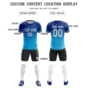 2024 ผู้ตัดสินฟุตบอลมืออาชีพที่กําหนดเองตั้งชุดฟุตบอลคอวีพร้อมเสื้อแขนสั้นลายทางและกางเกงขาสั้น - Product Image 4