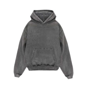 Stylish Acid Wash Hoodies Men Top Quality Customized Made in Pakistan OEM Manufacture Hoodies and Sweatshirts for <b>Boys</b> - Product Image 4