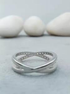 Custom Fancy Solitaire Compromiso Boda Anillo de diamantes 18K Oro, Plata Moissanite Corazón Satisfacción Regalos para el aniversario - Product Image 4