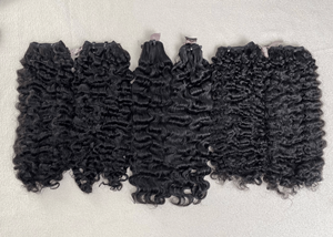 Extensiones de Cabello Rizado Birmano Super Double Drawn, 100% Cabello Vietnamita Sin Procesar, Paquetes de Cabello Humano con Cutícula Alineada - Product Image 3