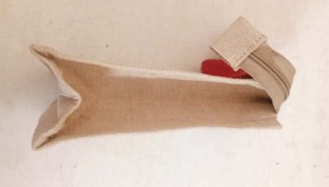 กระเป๋าโท้ทผ้ากระสอบสำหรับช้อปปิ้งแฟชั่นกระเป๋าถือผ้าฝ้ายและปอกระเจาลายตามสั่งขนาด - Product Image 2