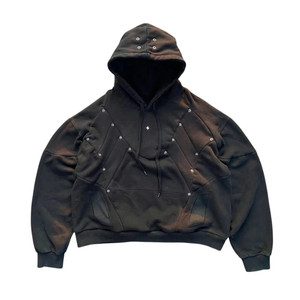 Sweat à capuche en polaire d'hiver pour homme avec logo personnalisé brodé anti-rides de haute qualité, 100% coton, matière douce, séchage rapide - Product Image 1