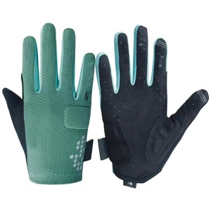 Gants de cyclisme avec impression de logo, confortables, antidérapants, durables, gants de sport pour le vélo sur route et en plein air, gants à doigts complets - Product Image 1