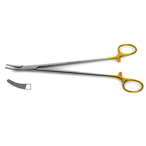 Porte-aiguille Heaney-Mâchoire dentelée incurvée en carbure de tungstène - Product Image 3