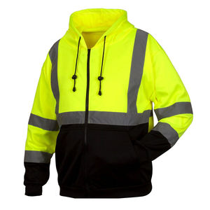 Vêtements de travail d'extérieur, sweat-shirt de sécurité à succès, nouvelle arrivée, sweat-shirt de sécurité léger, haute visibilité, fabriqué au Pakistan. - Product Image 1