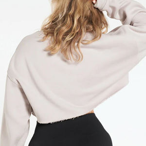 Bella toile personnalisée femmes sweats courts pour Streetwear à la mode/fabrication vêtements pour femmes sweat court - Product Image 5