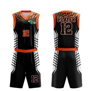 Latest Design Adult Size Team Wear <b>Men</b> Basketball Uniform OEM Services Custom Sublimation Printing Basketball Uniforms - Product Image 1
