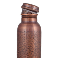 Hoch anspruchs volle Wasser flasche aus reinem Kupfer Kupfer Geschenk flasche zu einem angemessenen Preis angepasst Moderne Kupfer flasche