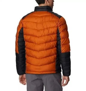 Wholesale Custom Logo Printing Winter <b>Waterproof</b> Quilted <b>Padded</b> Bubble Shiny Down Puffer <b>Jacket</b> For men's - Product Image 5