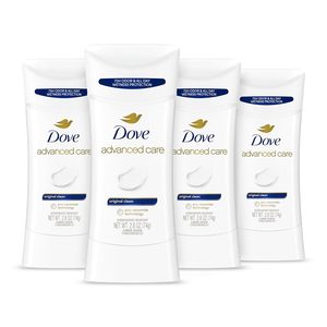 Déodorant anti-transpirant Dove Advanced Care Original Clean en stick, lot de 4, 2,6 oz - Product Image 4