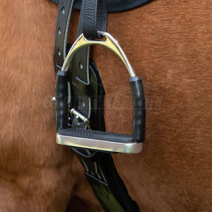 Nuevo modelo de estribos de acero inoxidable para montar a caballo correas competitivas con cueros convenientemente diseñados - Product Image 5