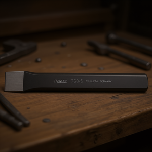 Cincel plano Hazet con mango ovalado aplanado para cinceles y punzones - Product Image 3