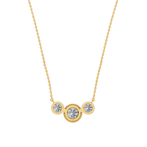 Alta calidad 2.16cts Lab Grown EF Clarity Diamond Necklace 14K Cadena de cable de oro blanco para bodas Fiestas Cadenas finas para mujeres - Product Image 1