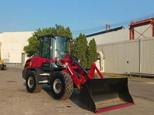 Chargeur frontal Yanmar V80 2022, chargeuse sur pneus, garantie 1 an, composants moteur Eaton, boîte de vitesses, roulement, pompe, haute efficacité - Product Image 5