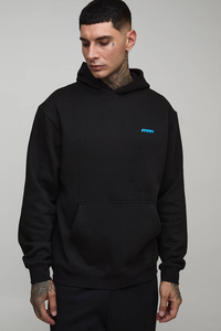 Sweat-shirts pour hommes personnalisés en coton 100% avec double fermeture éclair, brodés, épais, en polaire, de haute qualité, pour l'hiver - Product Image 6