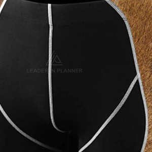 Men's Casual Fitness Base <b>Layer</b> Compression Shorts Leggings Front Logo Quick Dry Sports Tight Stretch Solid High Quality - Product Image 5