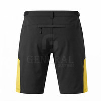 Shorts cargo VTT pour hommes, multi-poches, pour le cyclisme, le VTT, les activités de plein air et le trail, personnalisables, couleur unie