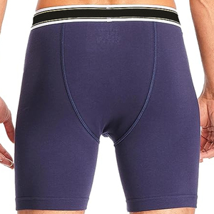 Caleçons Boxers Homme 100% Coton Anti-Bactérien Respirant Séchage Rapide Taille Mi-Haute Solide Personnalisable Usage Quotidien - Product Image 6